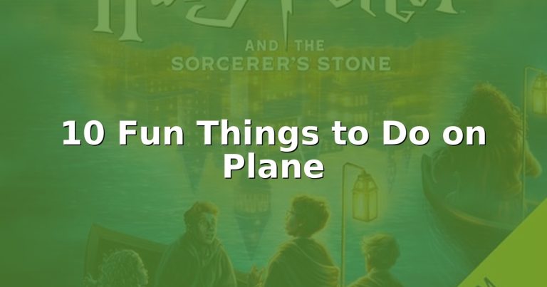 Bored during flights?