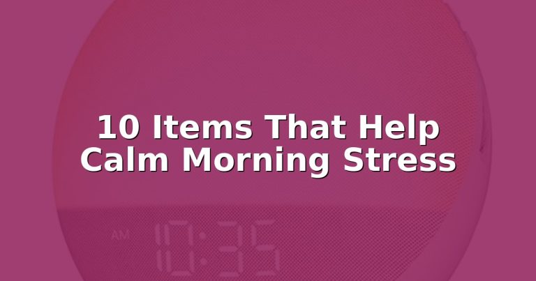 Feeling anxious when you wake up?