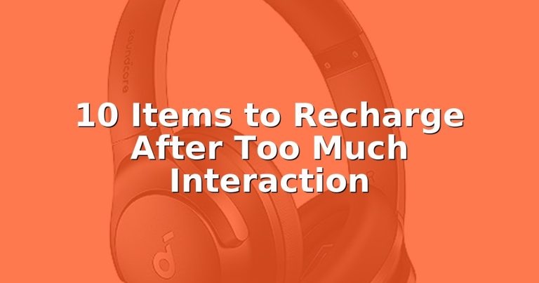 Exhausted after social events?