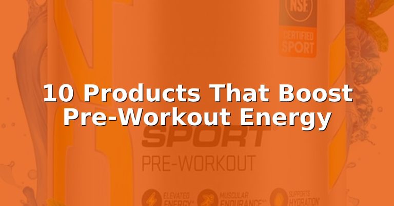 No energy to exercise?