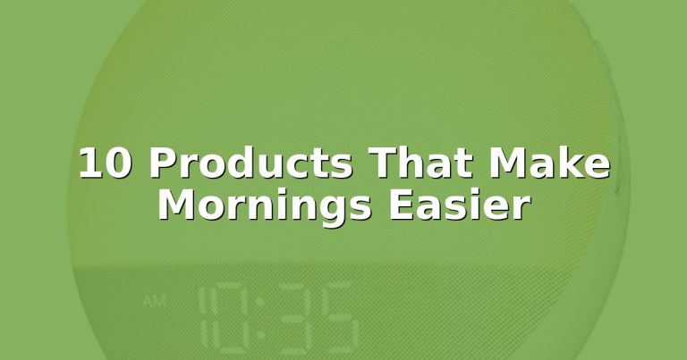 Hard to wake up? These items help you start strong
