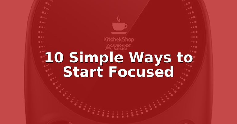 Hard to focus in the morning?