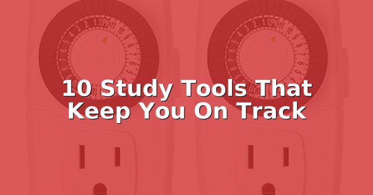 Hard to stay focused while studying?