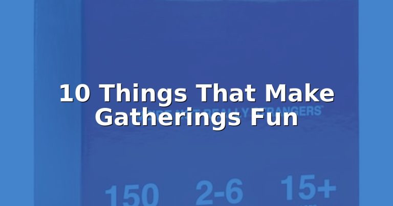 Bored at family dinners?