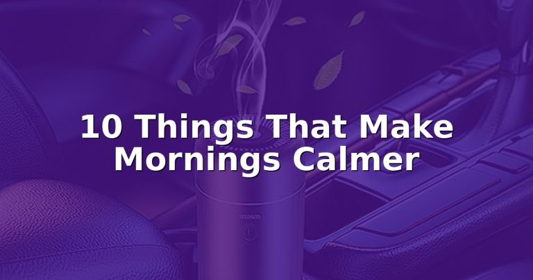 Nervous during commute?