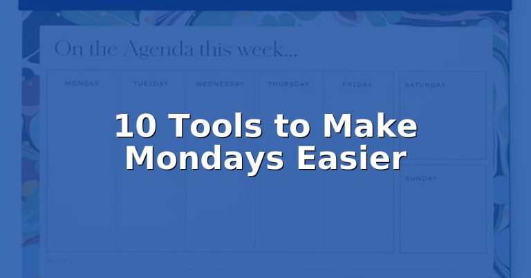 Monday stress overload?